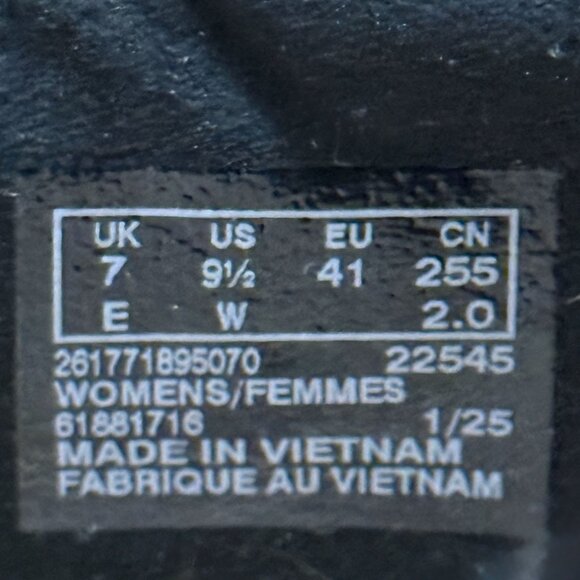 NEW Clarks Juliet Aster Size 9.5W Black Textured Leather Loafers ~ Perfect - Picture 3 of 11